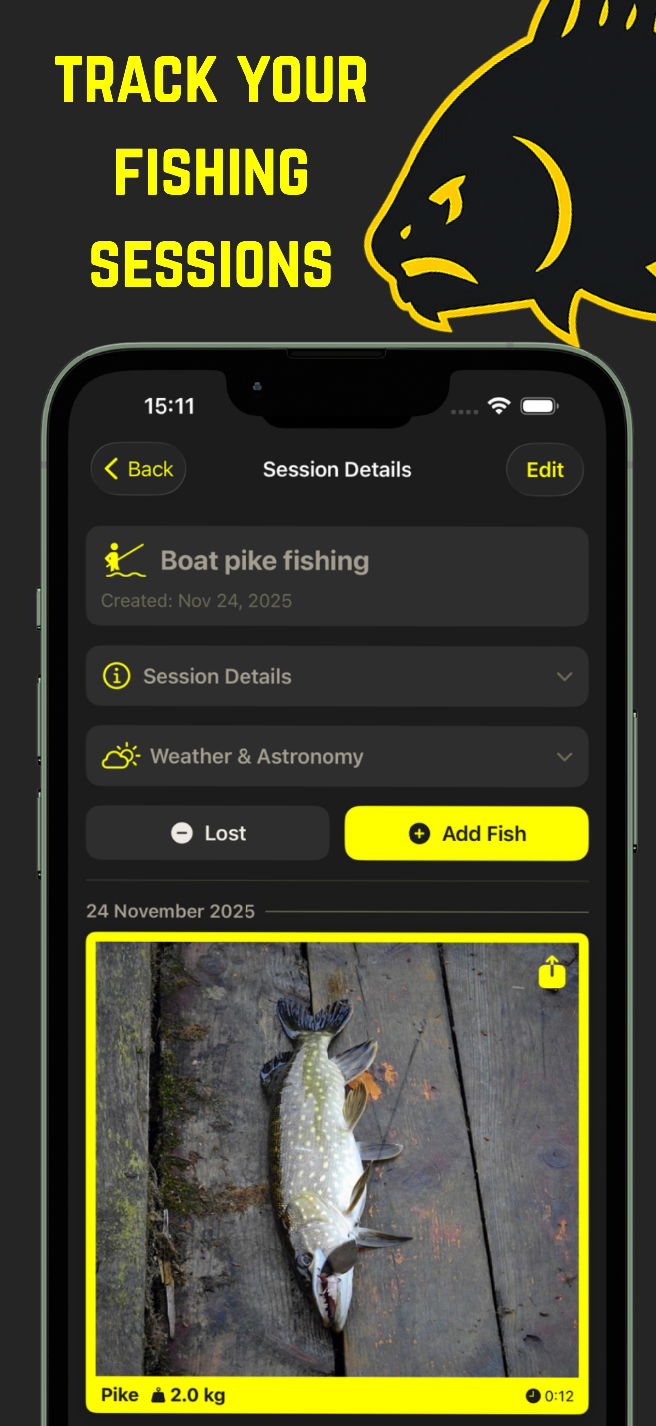 PredatorCast - Session Tracking
